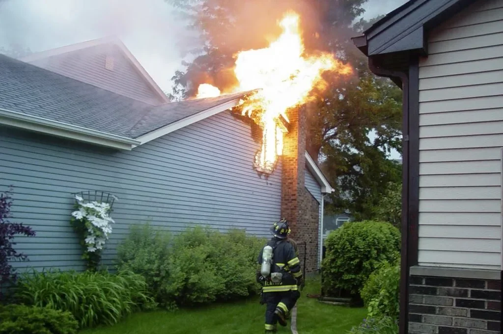 chimney fire