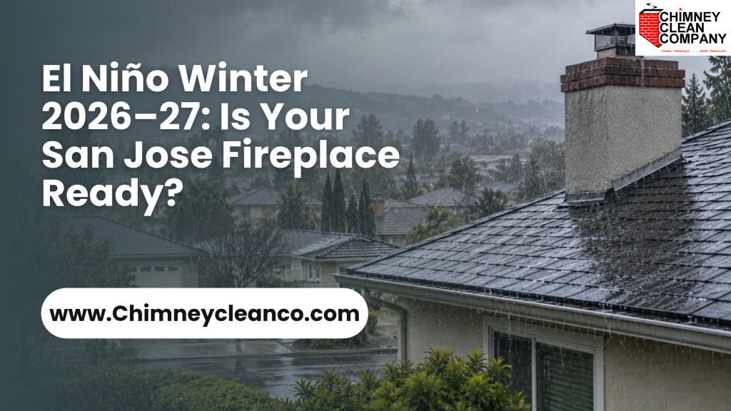 El Niño winter weather and San Jose chimney inspection