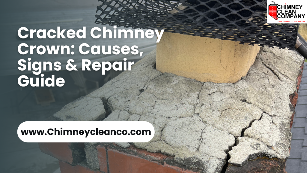 Cracked Chimney Crown: Causes, Signs & Repair Guide